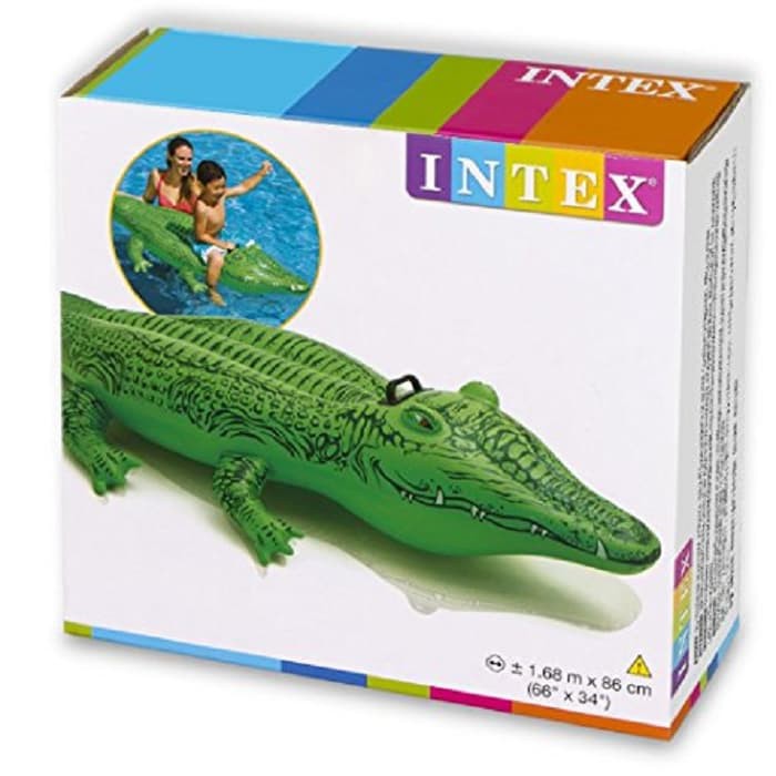 Inflatable Pool Float Alligator Intex 