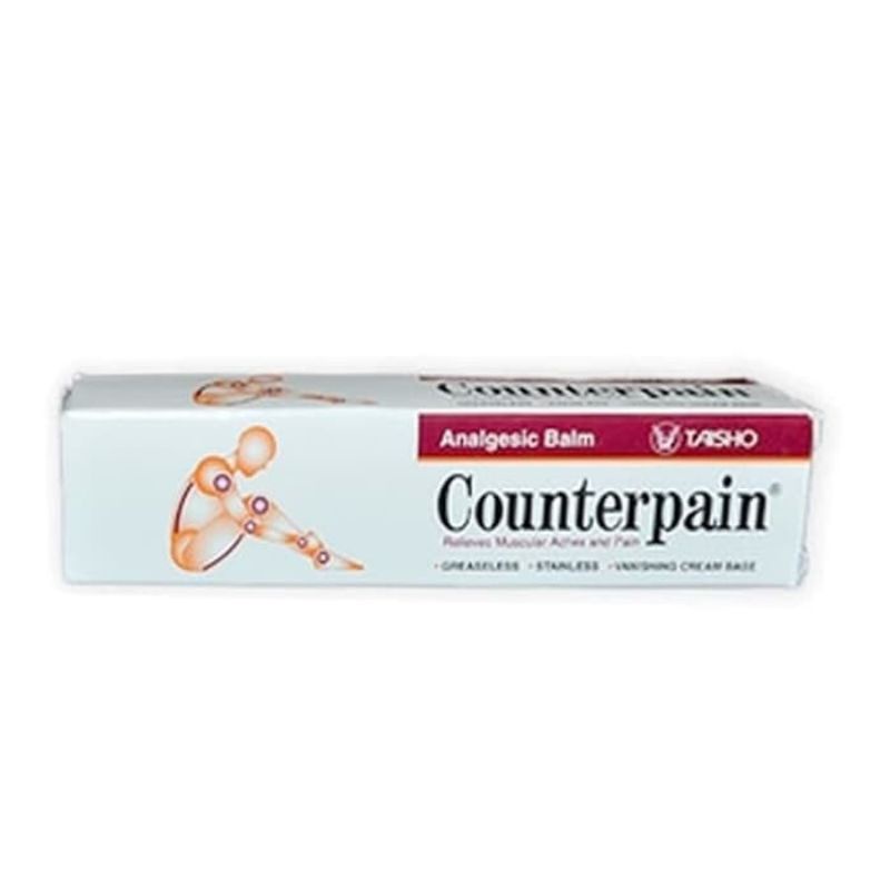 Counterpain Cream Krim Pereda Nyeri Otot,Pegal,Linu,Keseleo  30 gr | 60 gr