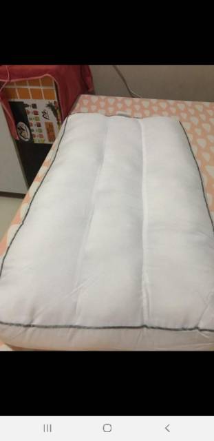 Therapedic Contour Pillow Bantal Kesehatan Untuk Leher Dan Bahu Fiber Silicon Super Lembut