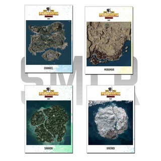 Jual Miramar Map Peta PUBG Mobile PUBGM HD Ukuran A3 Satuan | Shopee ...
