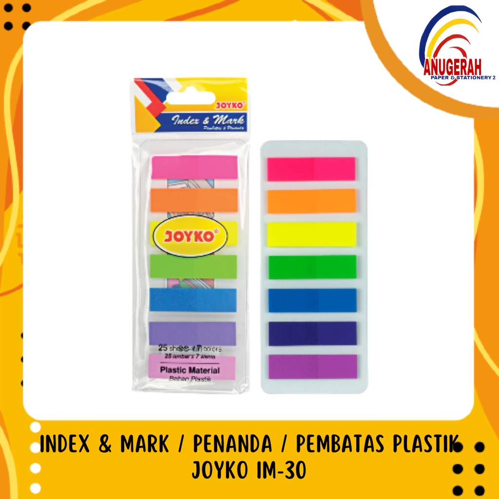 

(PCS ) Joyko IM-30 Index & Mark / Penanda / Pembatas Plastik