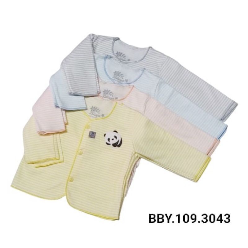 Baju bayi 0-3m NASUKA halus isi 4 / Baju bayi new born / Baju bayi premium