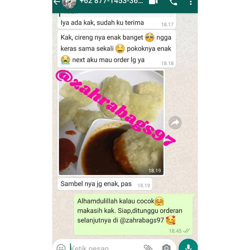 

Cireng Cocol Rujak Bumbu