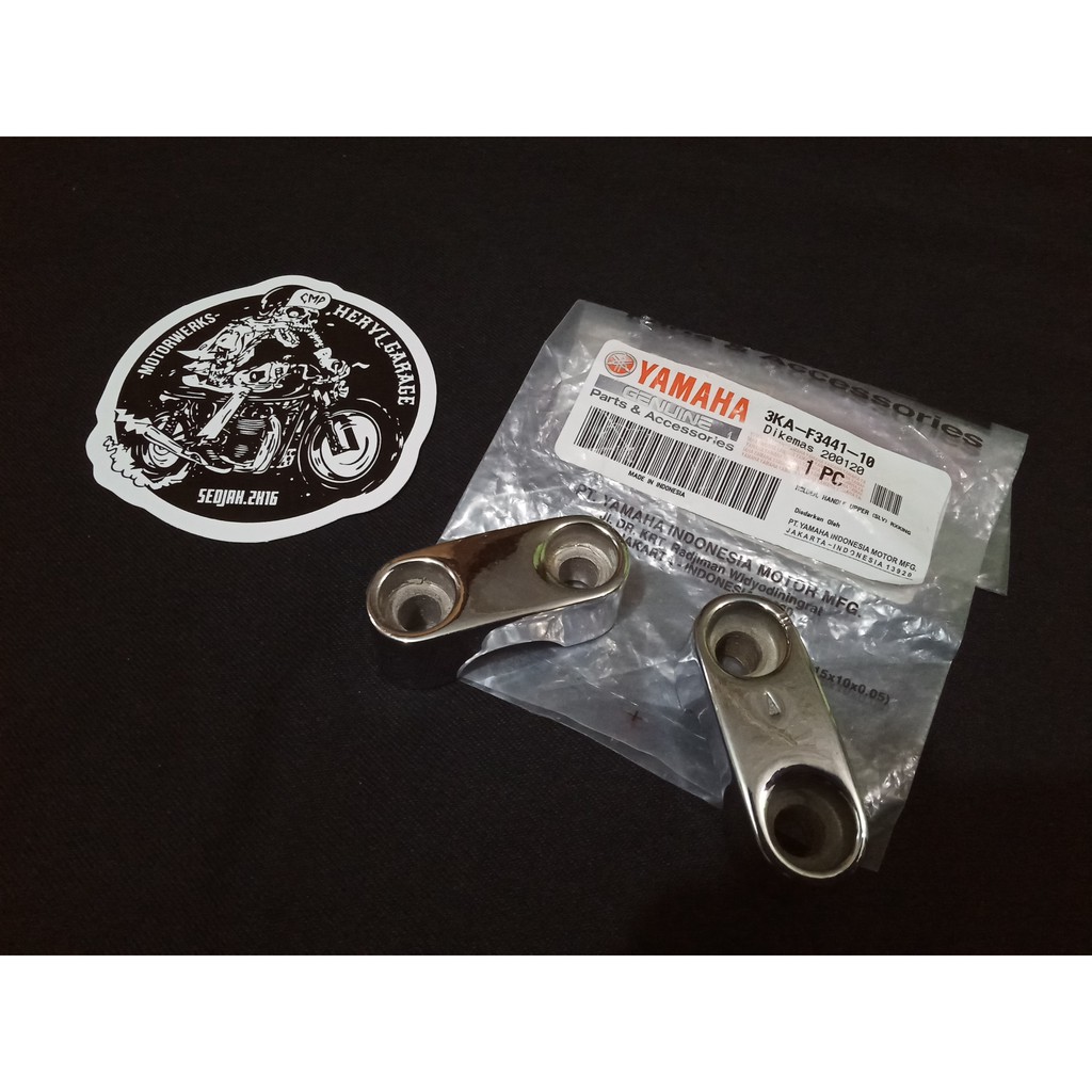RAISER CAPITAN STANG CHROME ORIGINAL ASLI YAMAHA RX KING RX SPESIAL RXK YT115 PNP UNIVERSAL