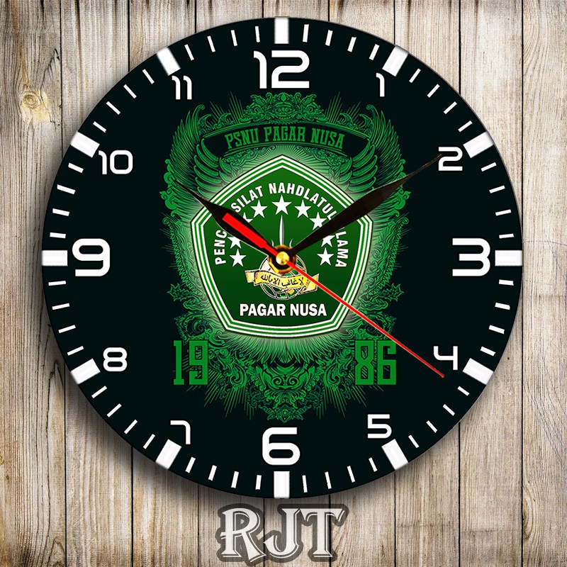Jam Dinding Kayu Pagar Nusa