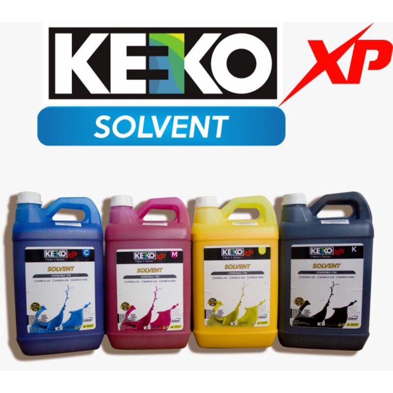Keeko Solvent Ink 512 / 1024i