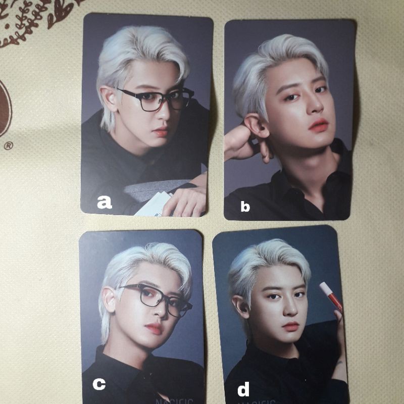 (((Baca Description Box))) Photocard Chanyeol EXO from Nacific (black series)