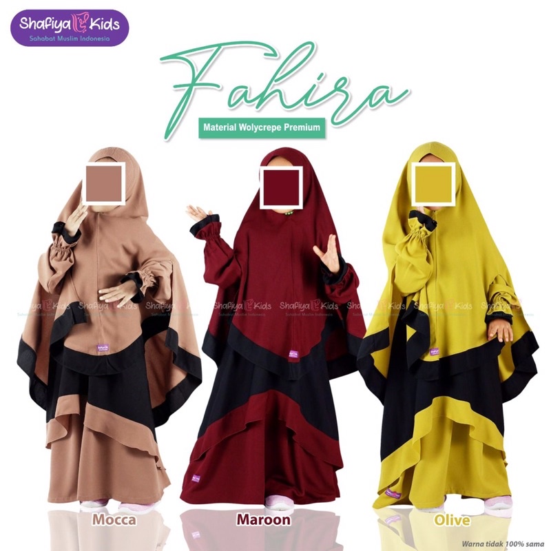 Gamis anak fahira by shafiya kids