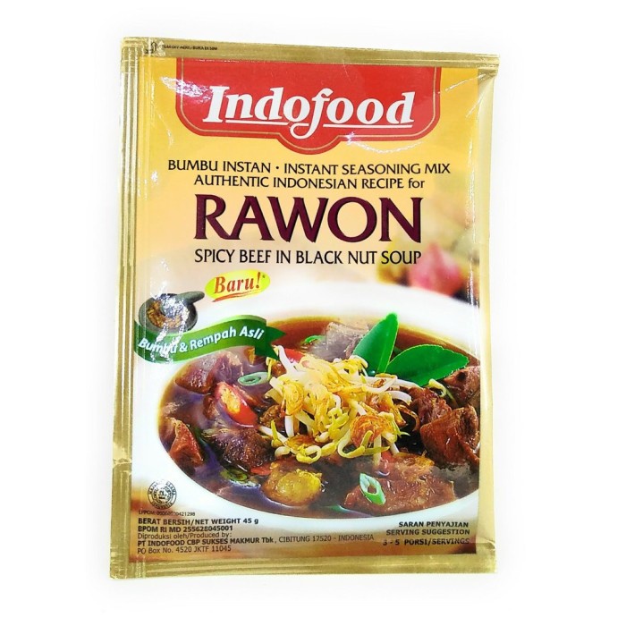 

Indofood Bumbu Rawon 45 Gr