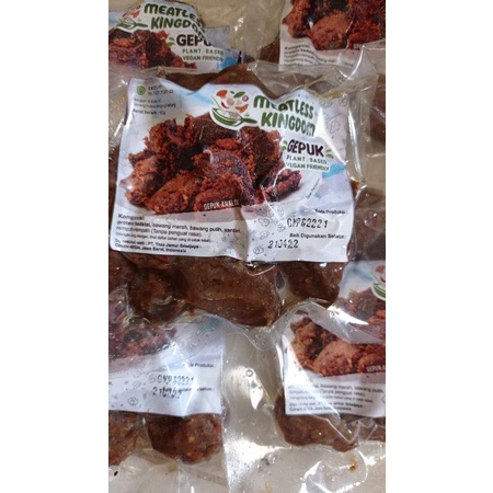 

Meatless Kingdom Gepuk plantbased