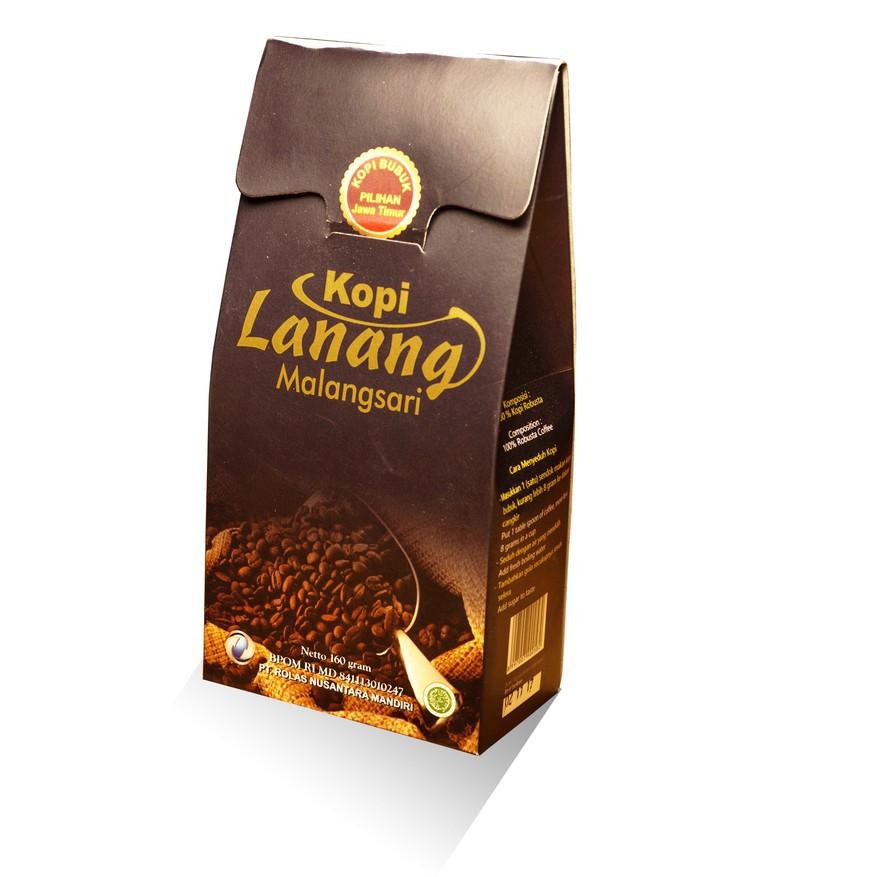 

(kode-234) Kopi Lanang Spesial 160 gr Malangsari - Robusta Bubuk ^^