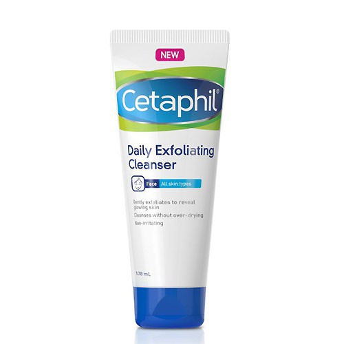 Cetaphil Daily Exfoliating Cleanser 178 ml / Facial Wash / Sabun Muka / Kulit Sensitif dan Kering