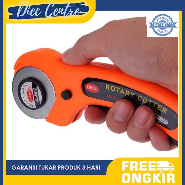 

Cutter Rotary Roller Blade 45mm - SD-100 Serba Diskon