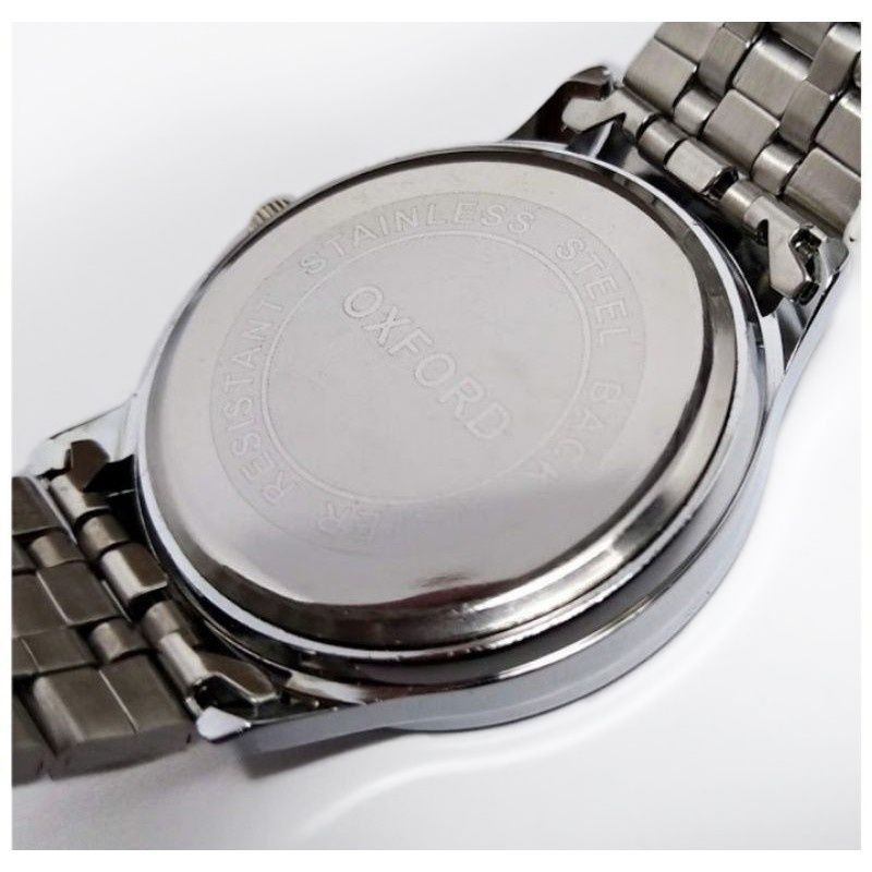 JAM TANGAN PRIA SIMPLE ELEGAN RANTAI STAINLIS STELL