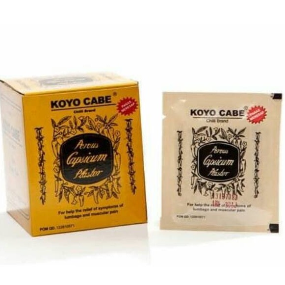 Koyo Cabe Sachet / Pegal Linu / Masuk Angin / Otot