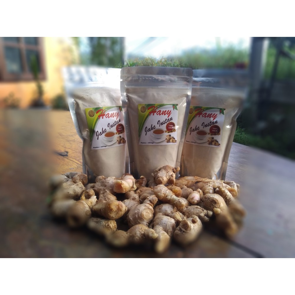 

Jahe Instan kemasan standing pouch 150gr