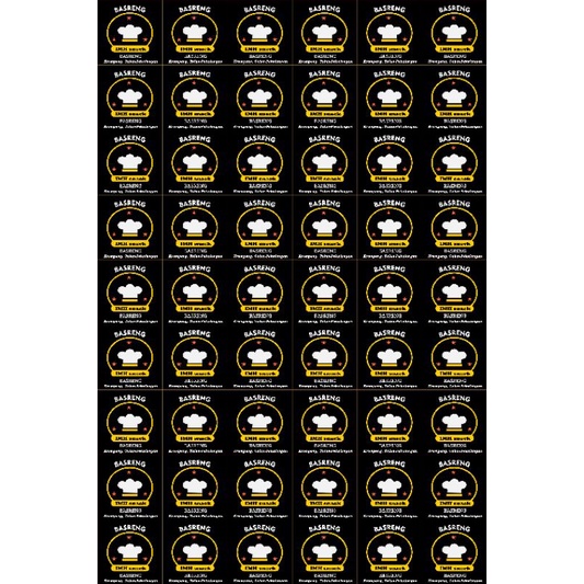 

Label Produk berkualitas