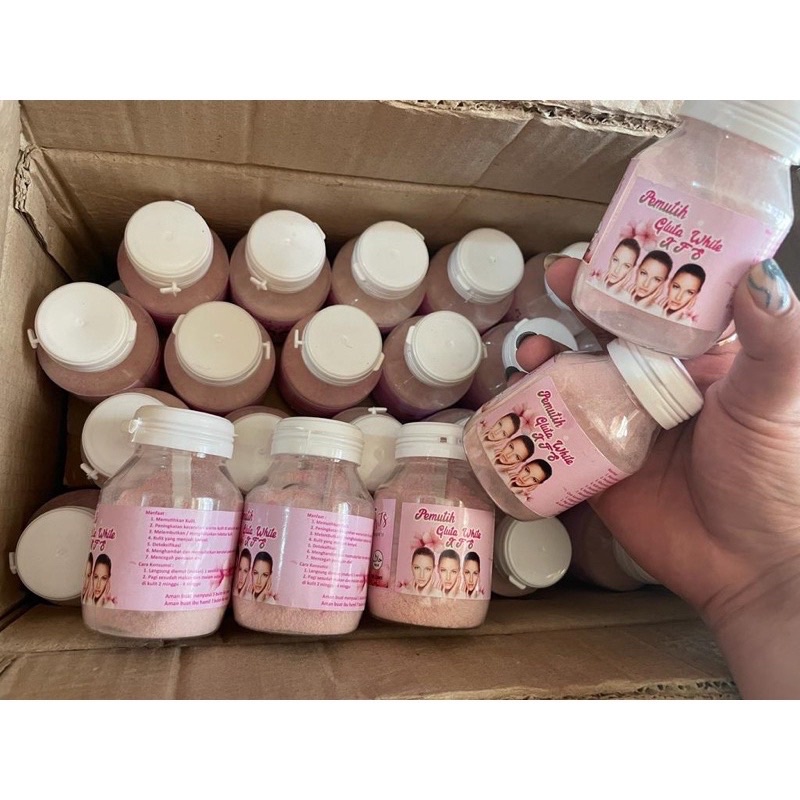 PEMUTIH GLUTA WHITE KFS ORIGINAL BPOM