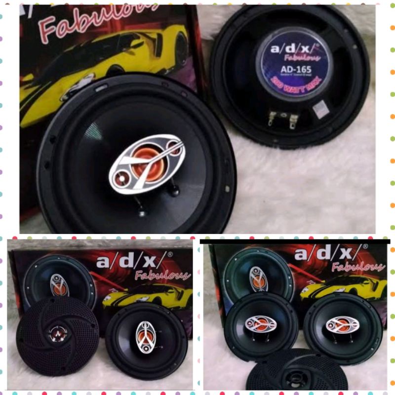 Speaker coaxial adx terbaru