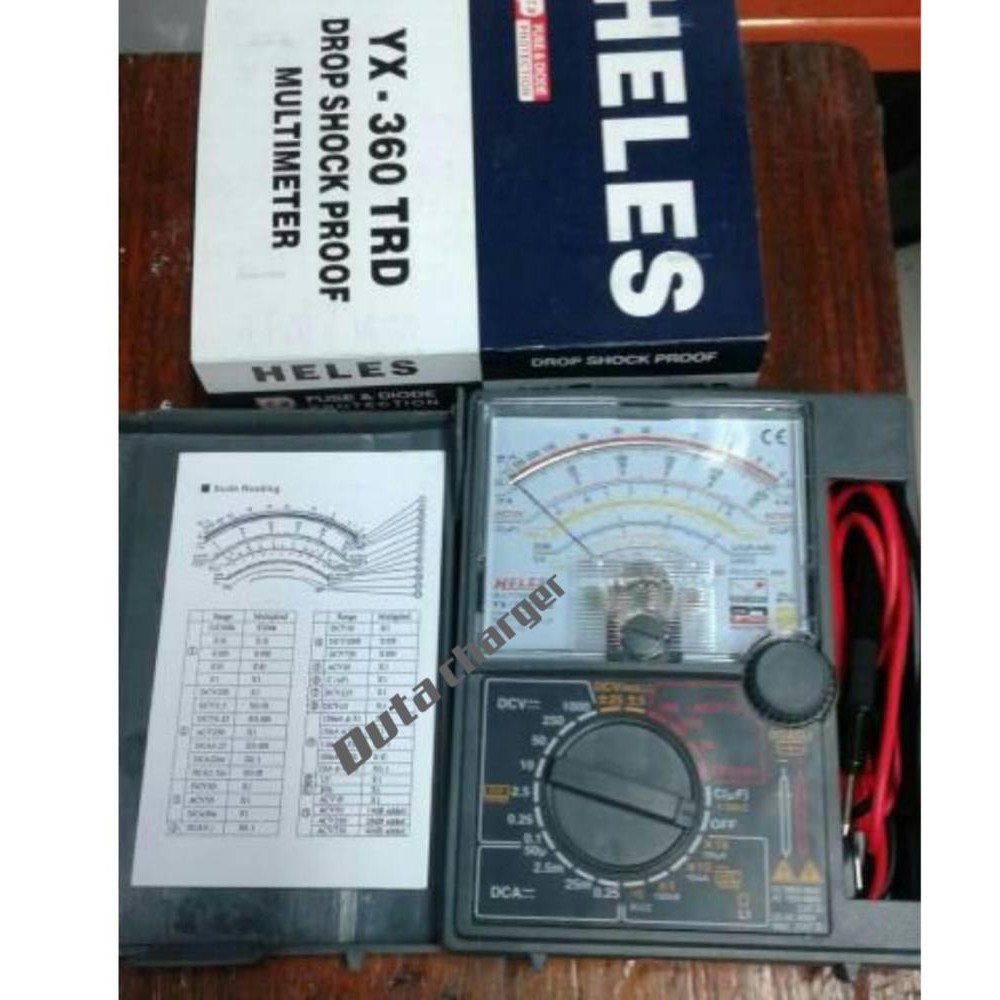 multi tester HELES YX 360TRD analog Limited