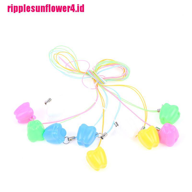 10pcs Kotak Penyimpanan Gigi Susu Bayi