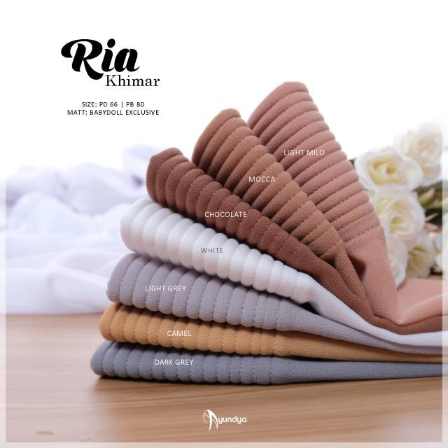 HIJAB INSTAN RIA KHIMAR || AYUNDYA