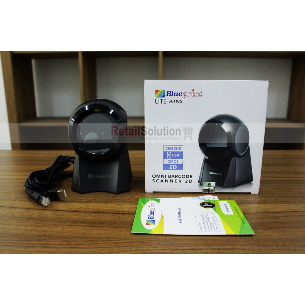 Barcode Scanner 2D USB Auto Sense Omni - Blueprint BP OM200 / OM-200