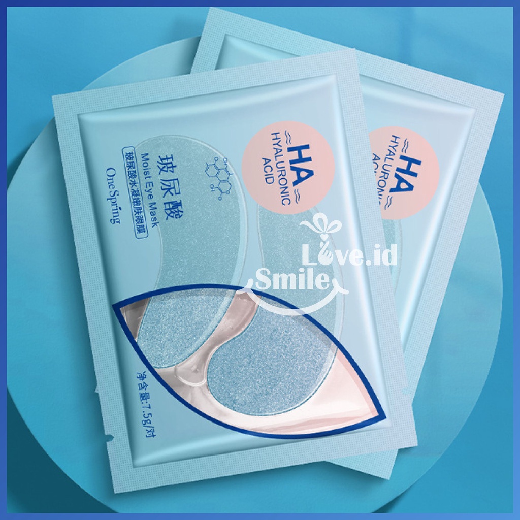 Smilelove Crystal Eye Mask Seaweed Golden Caviar HA Polypeptide Nonapeptide Masker Mata B11