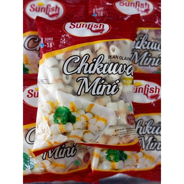 

Sunfish Chikuwa Mini 500gr isi banyak