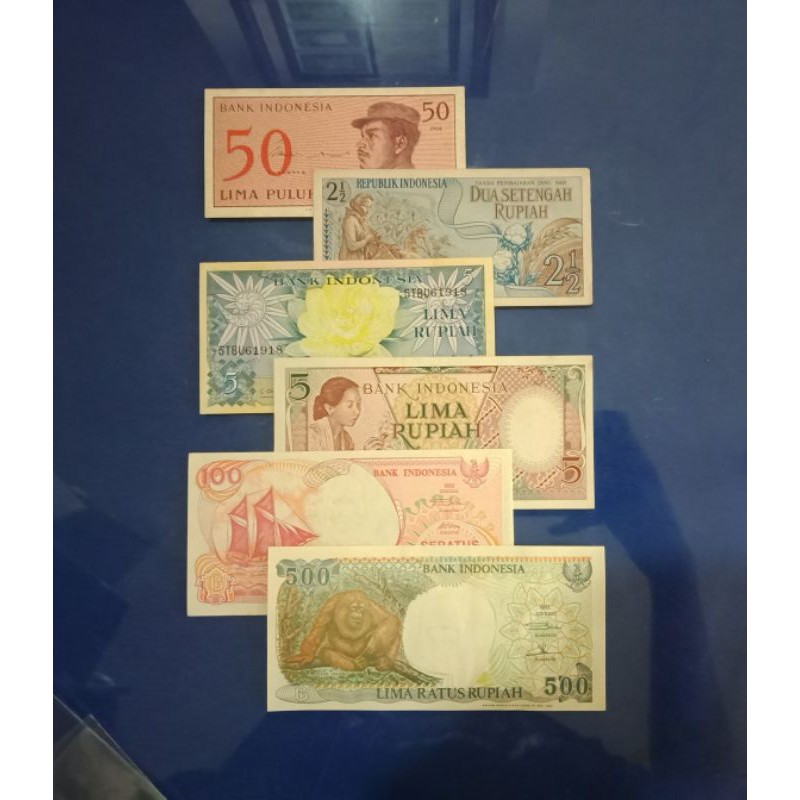 uang kuno indonesia paket hemat