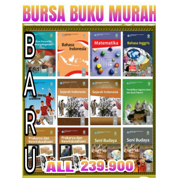 

SATU SET BUKU PAKET KEMENDIKBUD SMA/SMK KELAS 11 (XI,2) EDISI KURIKULUM 2013