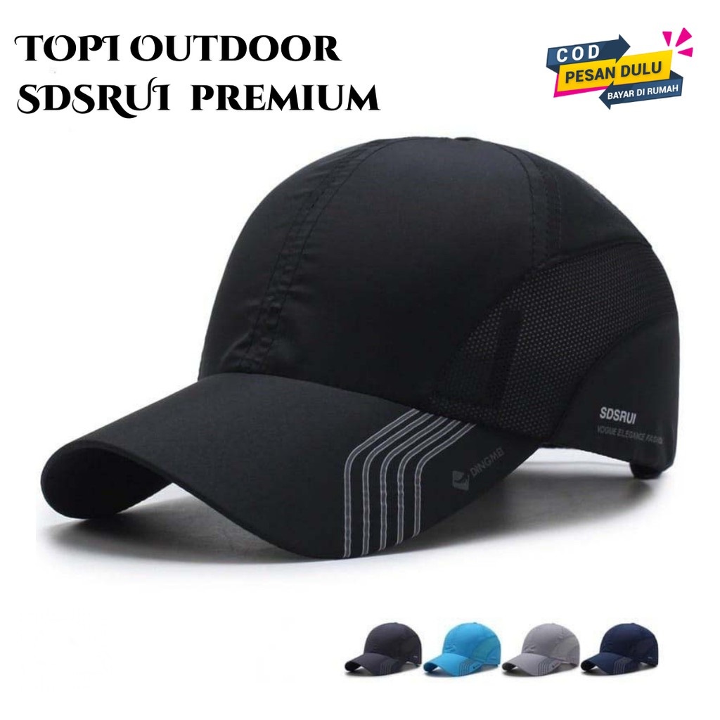TOPI BASEBALL CAP SDSRUI TOPI QUICK DRY TOPI SPORT SOSRUI