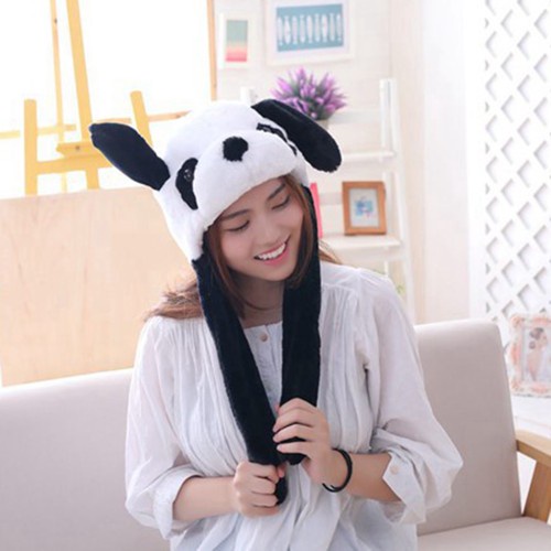 TOPI UNIK KUPING GERAK KARAKTER LUCU MOVING EAR CUTE HAT WITH LED LIGHTS VA329