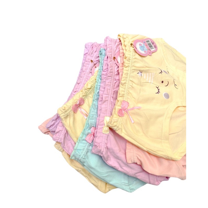 Celana Dalam CD Kancut Boxer Anak Perempuan Cewek 2-12 Tahun Kualitas Import Bahan Adem M L XL