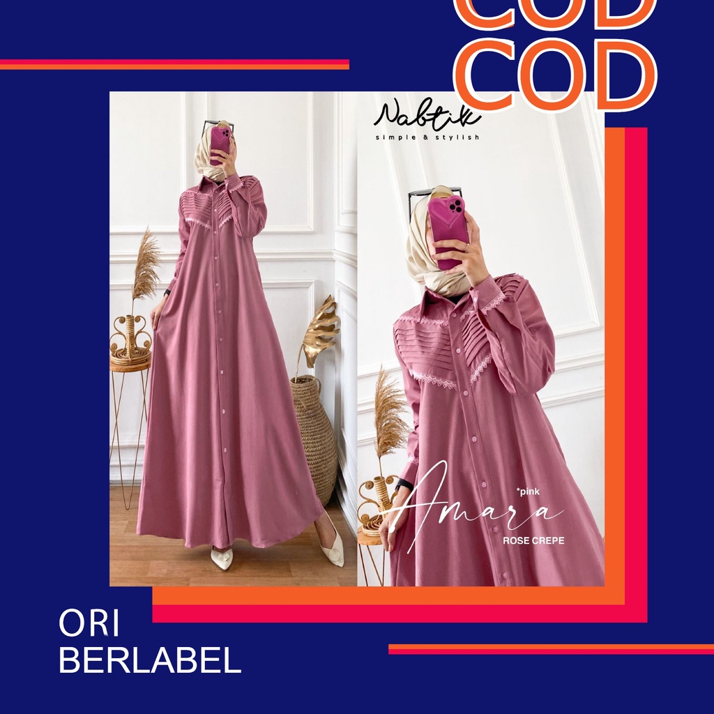 Amara Ori by Nabtik Gamis Rosecrepe