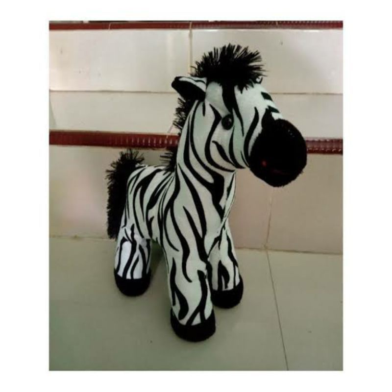 Boneka Kuda Zebra mini S Murah