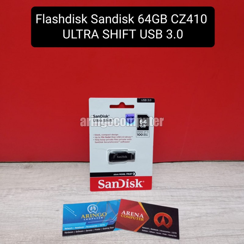 Flashdisk Sandisk ULTRA SHIFT 64GB USB 3.0 CZ410