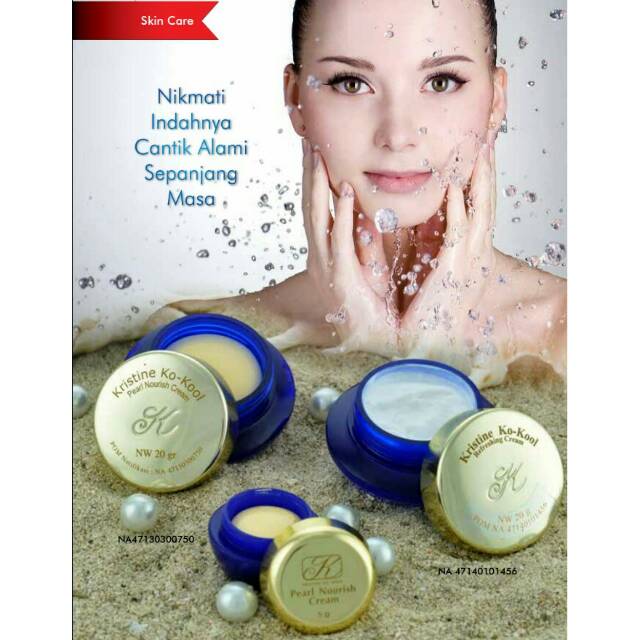 Kristine Ko-Kool Pearl Cream - KK Indonesia
