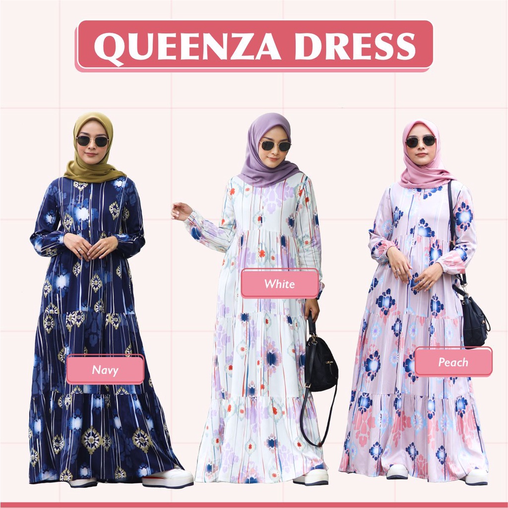 QUEENZA DRESS by Hagia Indonesia hagia_id