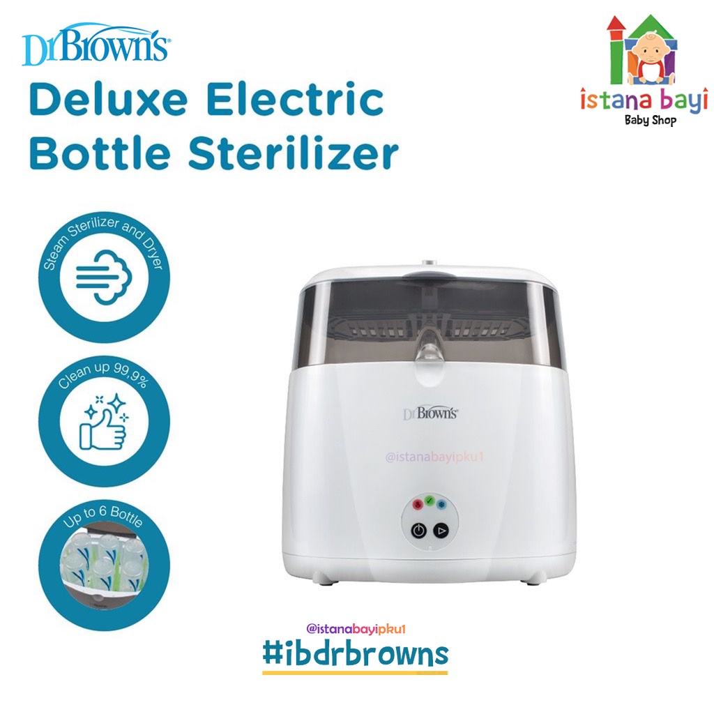 Dr.Brown's Deluxe Eletrical Bottle Sterilizer - Alat Steril Botol AC043