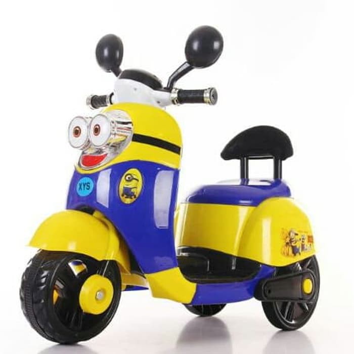 MMTOYS MB102 Mainan  Anak  MOTOR  AKI MINIONN KECIL  Mainan  