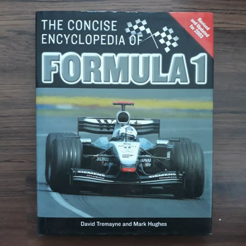 Buku Concise Encyclopedia of Formula 1 David Tremayne Mark Hughes F1