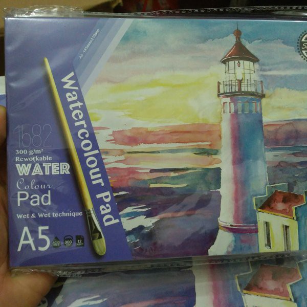 

Terbaru water colour pad vtec a5 Terlaris