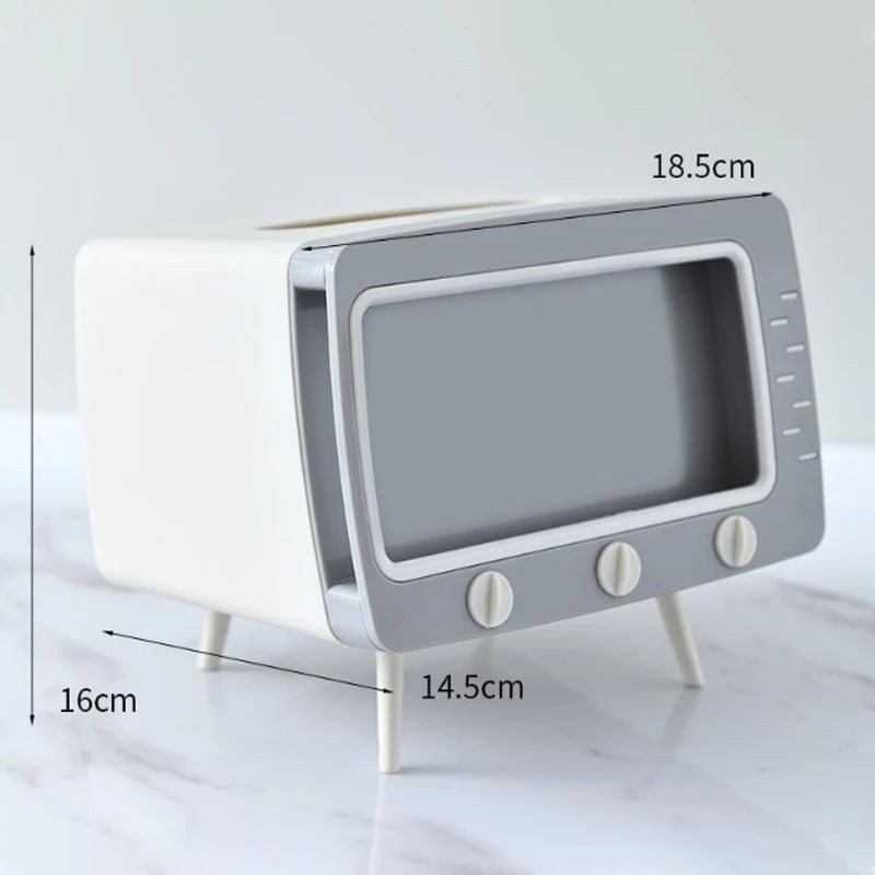 Tempat Tissue Model Tv Retro Kotak Tisu