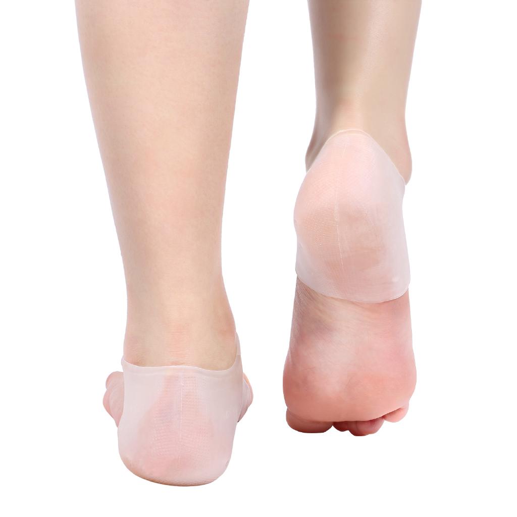 2Pcs Kaos  Kaki  Pelindung  Tumit Bahan Gel Silikon Shopee 