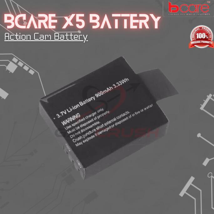 Battery Bcare X5 Action Camera Baterai Extra