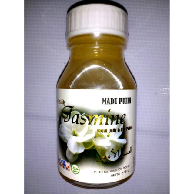 Madu Putih Jasmin ( dengan bee polle dan royal jelly)
