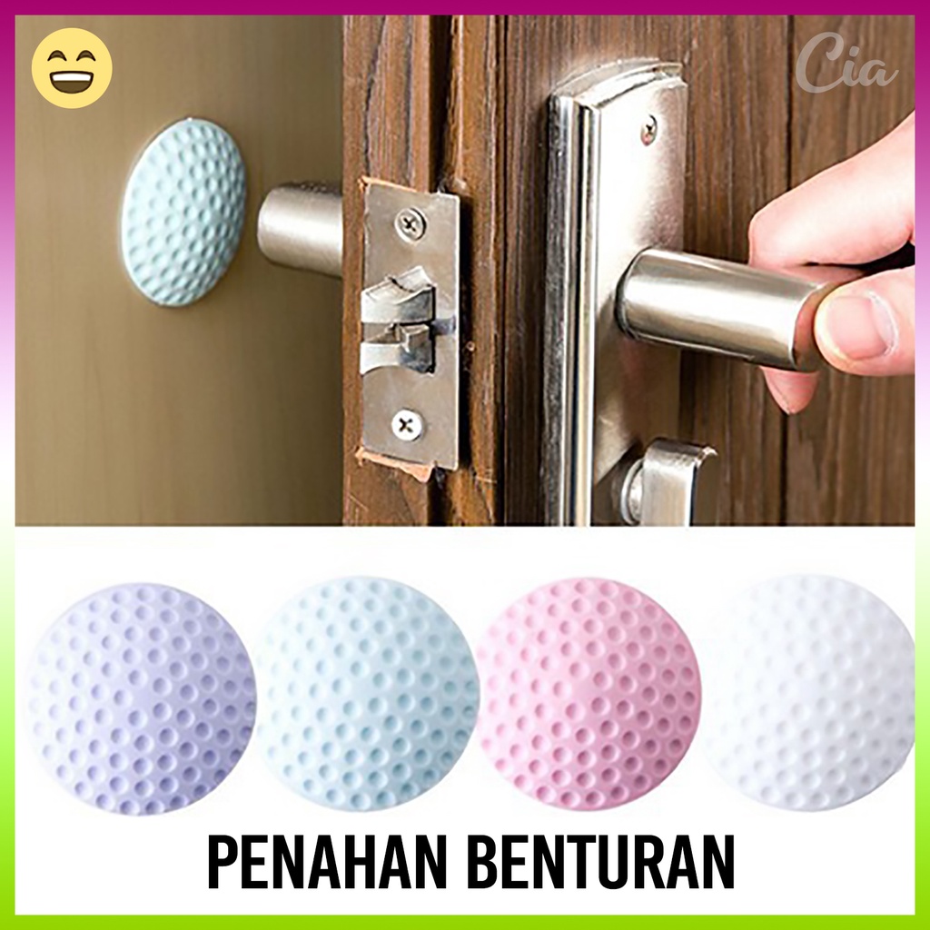 Jual Penahan Benturan Pintu Engsel Silikon Bulat Pengaman Pelindung ...