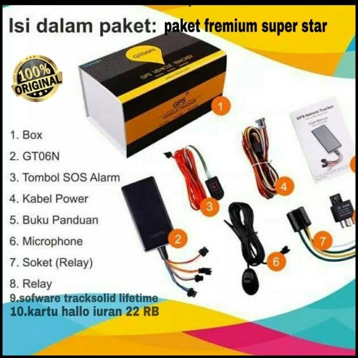 Gps Tracker Gt06N Concox + Tracksolid Lifetime