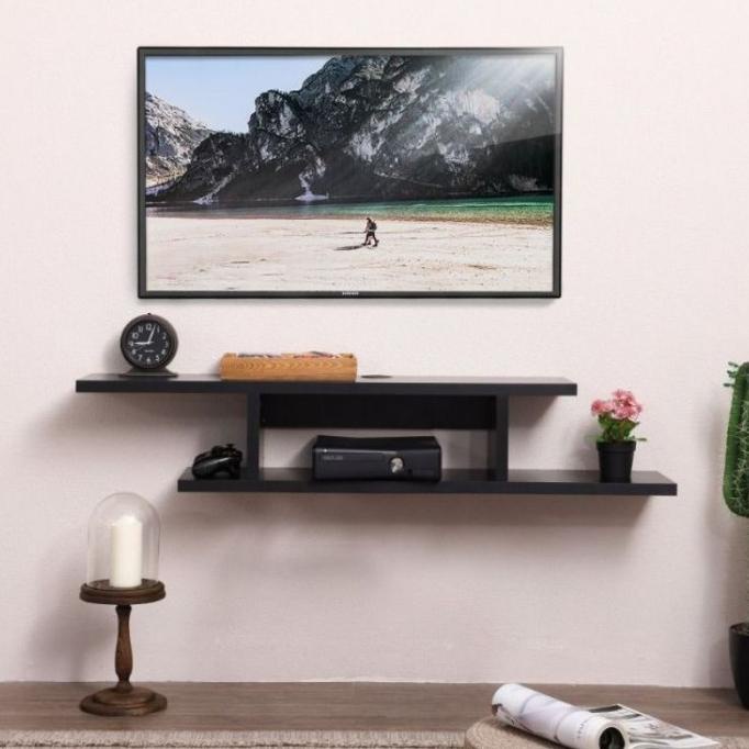 Rak Tv Minimalis Meja Tv Minimalis Rak Gantung Serbaguna Rak Dekorasi Shopbintari